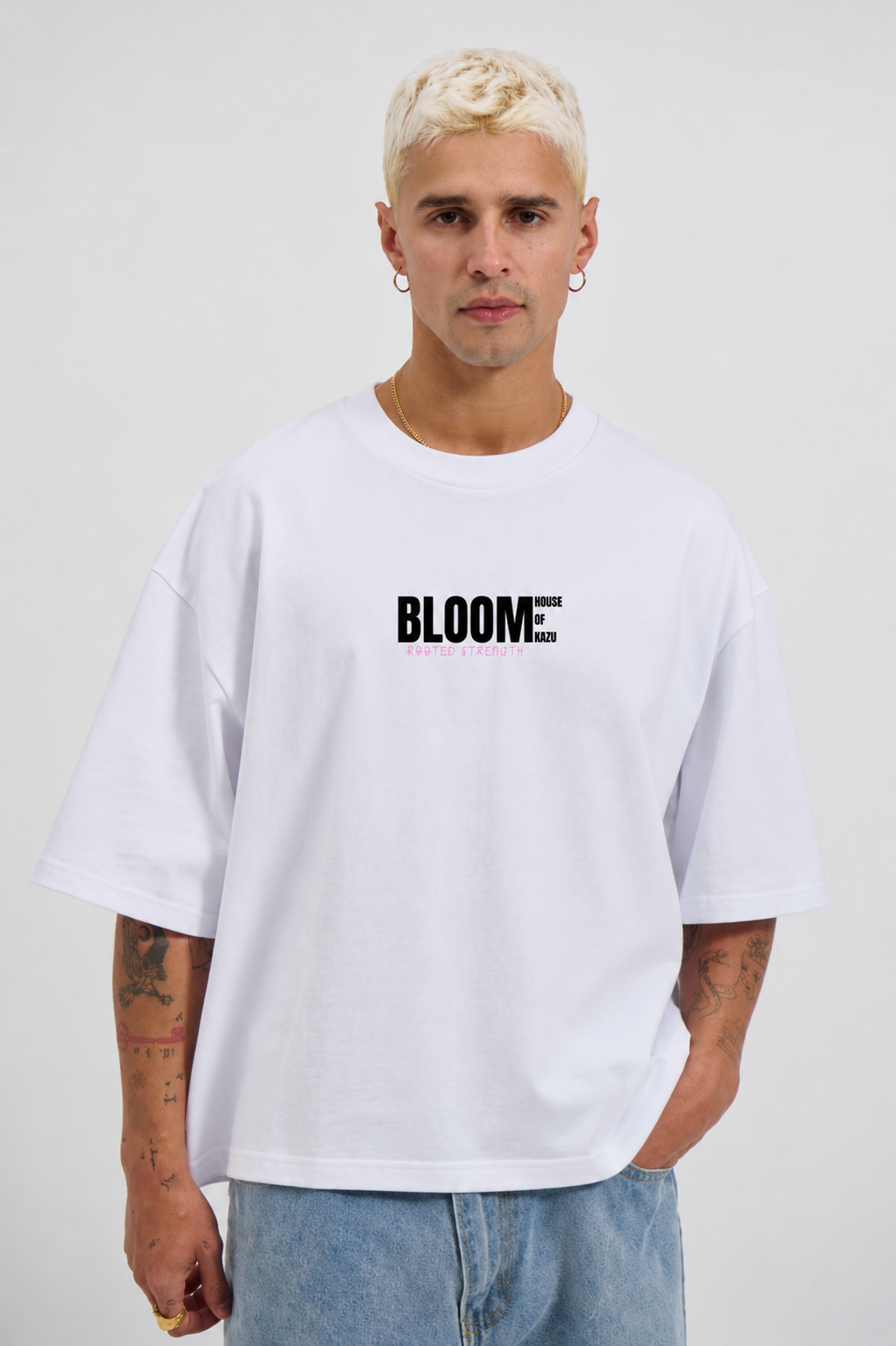 OVERSIZED BOXY FIT BLOOM T-SHIRT