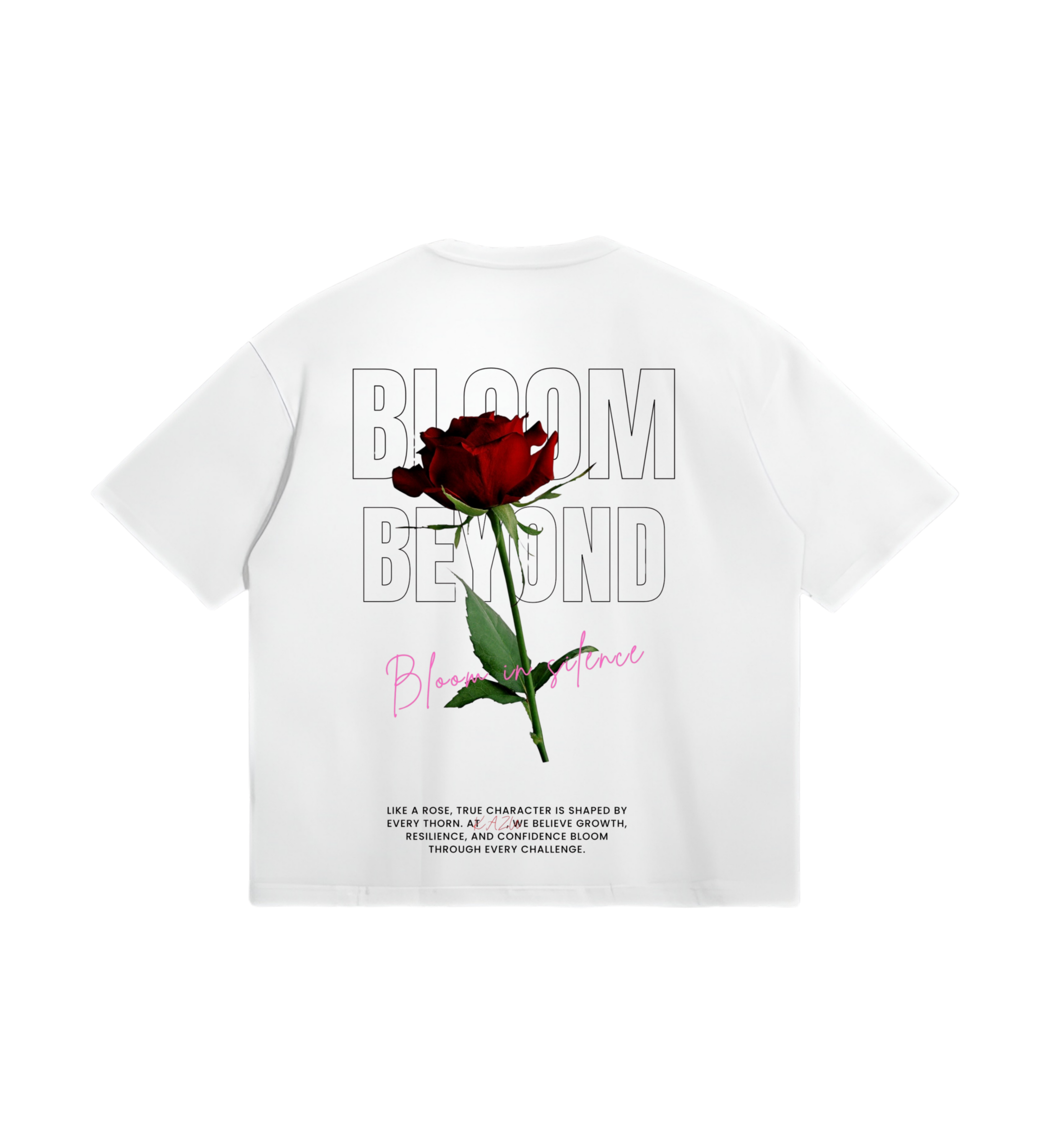 OVERSIZED BOXY FIT BLOOM T-SHIRT